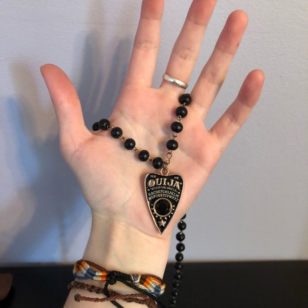 Ouija Rosary Necklace